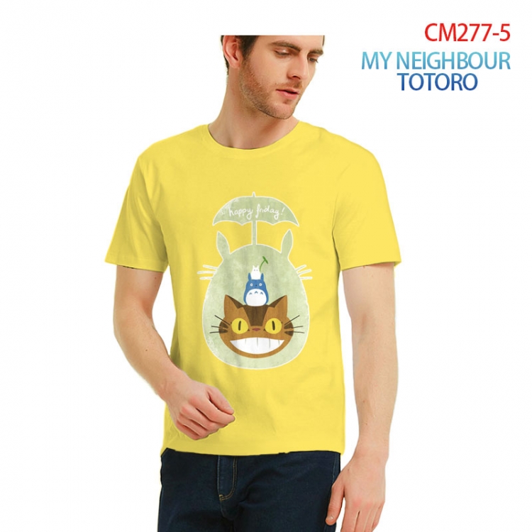 TOTORO Printed short-sleeved cotton T-shirt from S to 3XL CM277-5