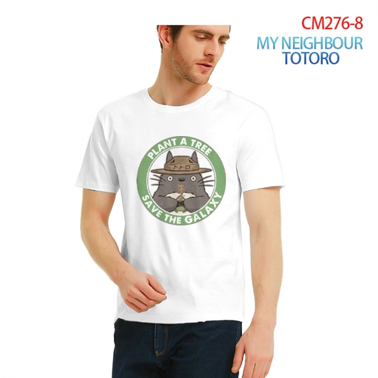 TOTORO Printed short-sleeved cotton T-shirt from S to 3XL CM276-8