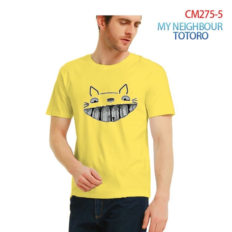 TOTORO Printed short-sleeved cotton T-shirt from S to 3XL CM275-5
