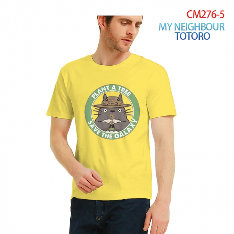TOTORO Printed short-sleeved cotton T-shirt from S to 3XL CM276-5