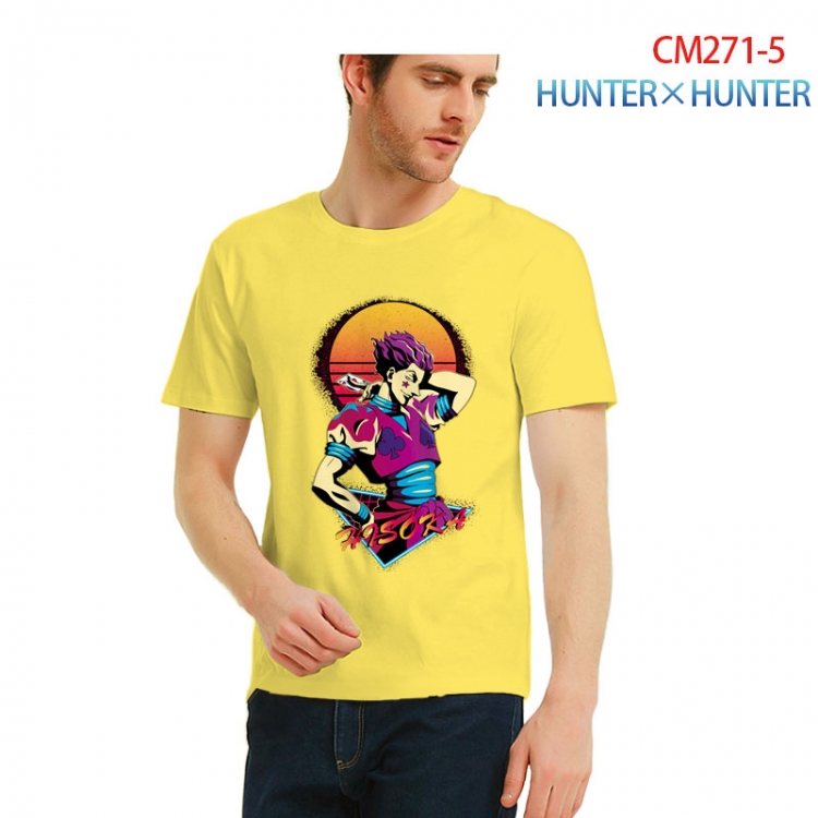 HunterXHunter Printed short-sleeved cotton T-shirt from S to 3XL  CM271-5