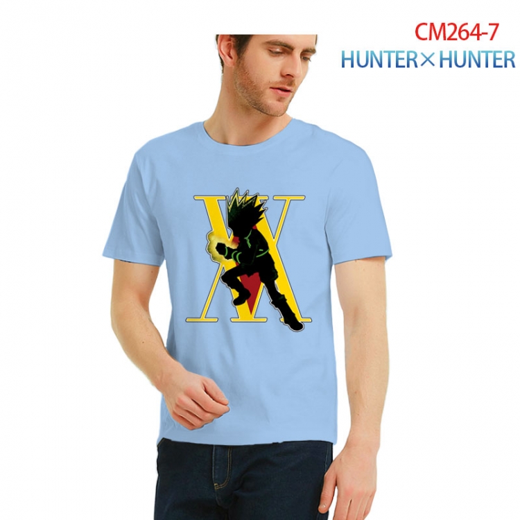 HunterXHunter Printed short-sleeved cotton T-shirt from S to 3XL   CM264-7