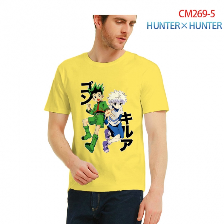 HunterXHunter Printed short-sleeved cotton T-shirt from S to 3XL  CM269-5