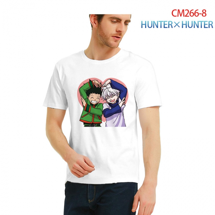 HunterXHunter Printed short-sleeved cotton T-shirt from S to 3XL  CM266-8