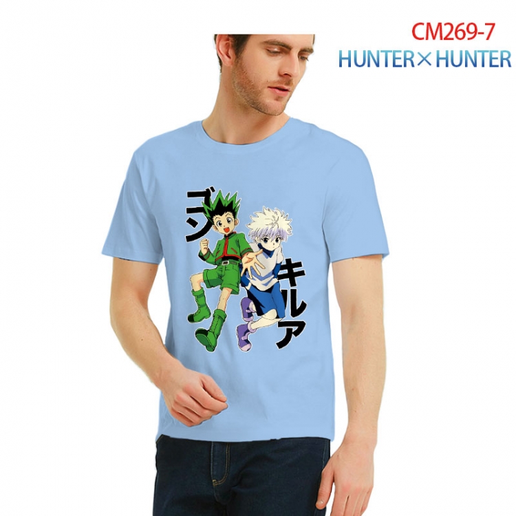 HunterXHunter Printed short-sleeved cotton T-shirt from S to 3XL  CM269-7