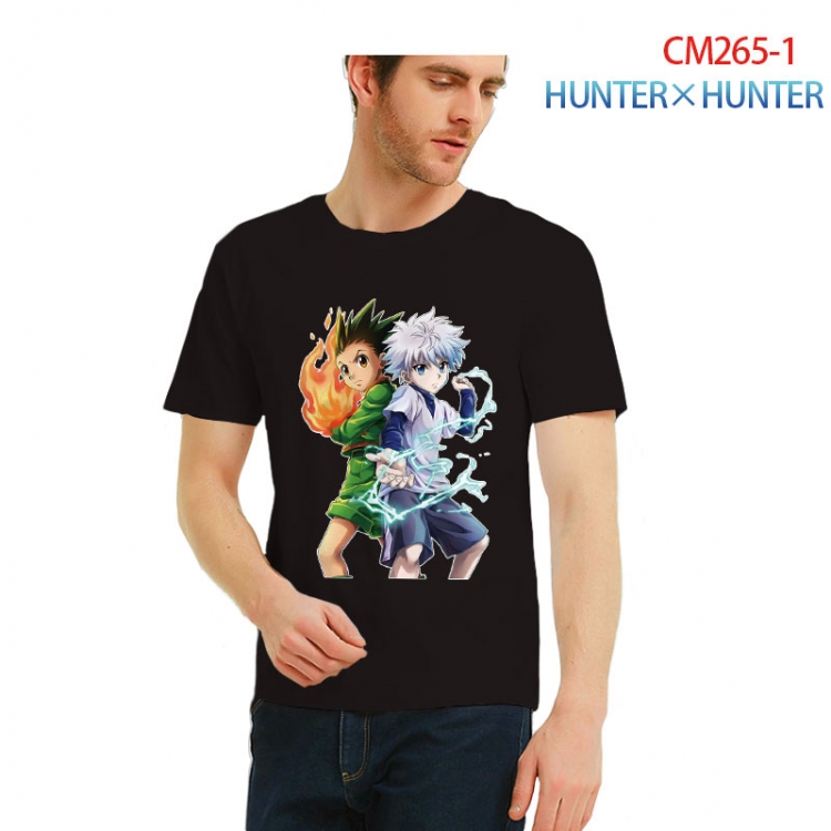 HunterXHunter Printed short-sleeved cotton T-shirt from S to 3XL  CM265-1
