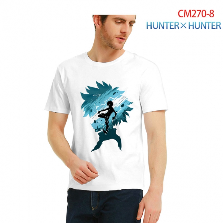 HunterXHunter Printed short-sleeved cotton T-shirt from S to 3XL  CM270-8