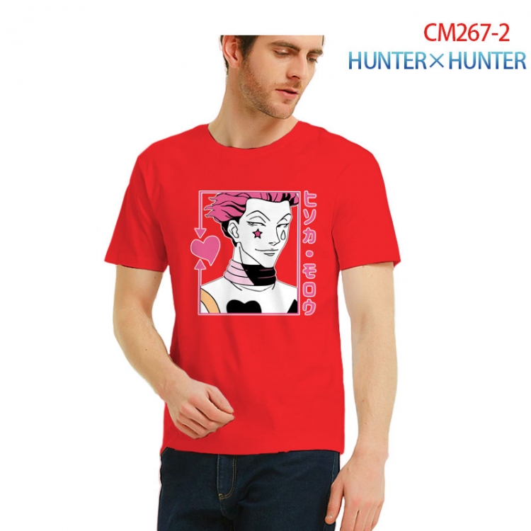 HunterXHunter Printed short-sleeved cotton T-shirt from S to 3XL  CM267-2