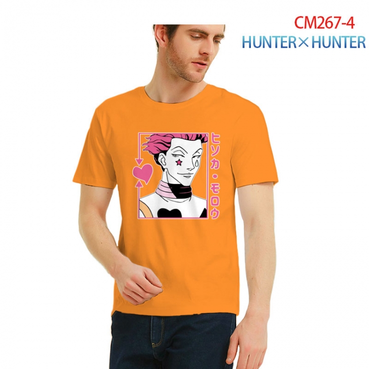 HunterXHunter Printed short-sleeved cotton T-shirt from S to 3XL  CM267-4