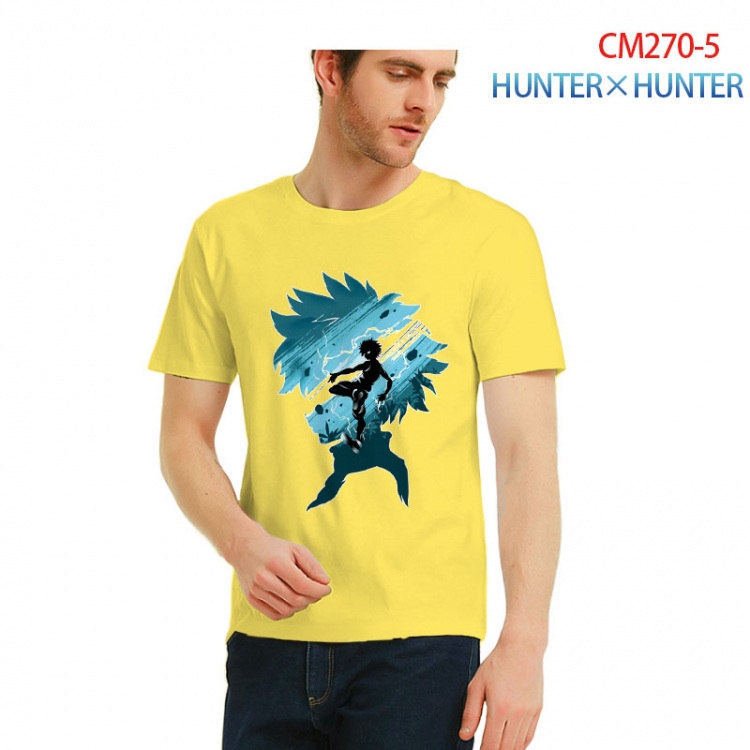 HunterXHunter Printed short-sleeved cotton T-shirt from S to 3XL  CM270-5