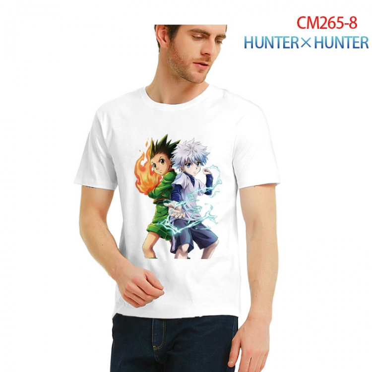 HunterXHunter Printed short-sleeved cotton T-shirt from S to 3XL  CM265-8