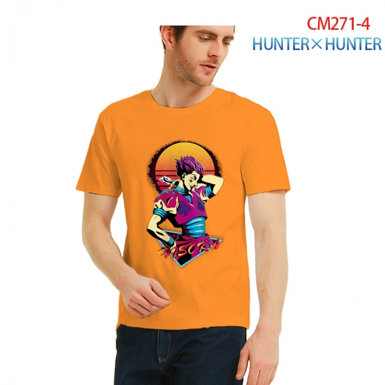 HunterXHunter Printed short-sleeved cotton T-shirt from S to 3XL  CM271-4