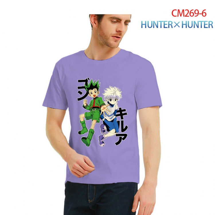 HunterXHunter Printed short-sleeved cotton T-shirt from S to 3XL  CM269-6