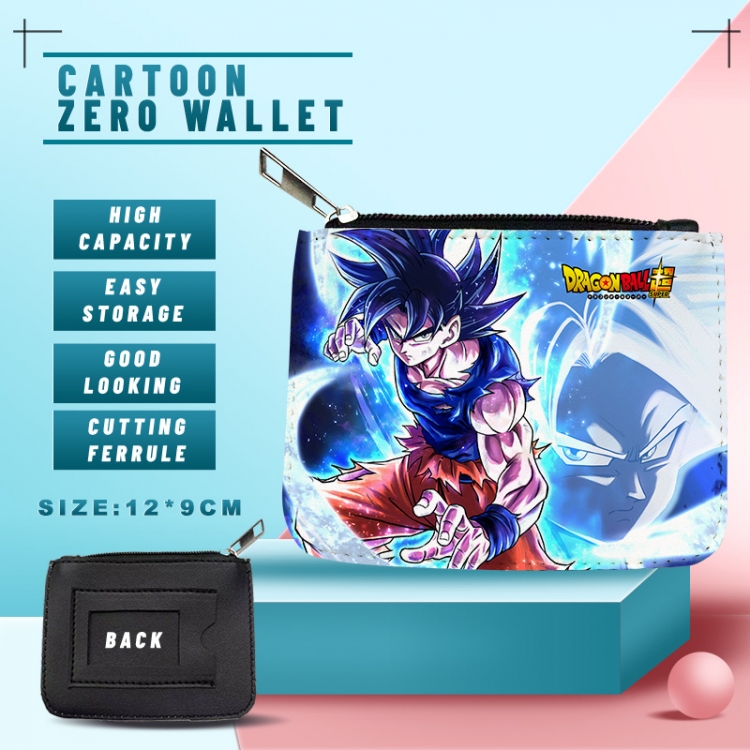 DRAGON BALL  PU storage bag card wallet purse 12X9cm