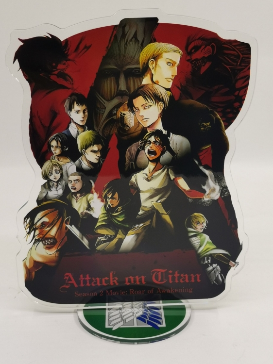 Shingeki no Kyojin Anime series Acrylic Laser licensing ornaments Style 3