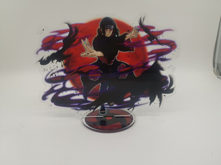 Naruto Anime Acrylic Laser licensing ornaments  standing plates   Style D