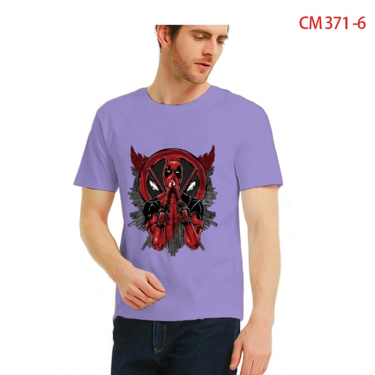 Spiderman Printed short-sleeved cotton T-shirt from S to 3XL  CM 371 6