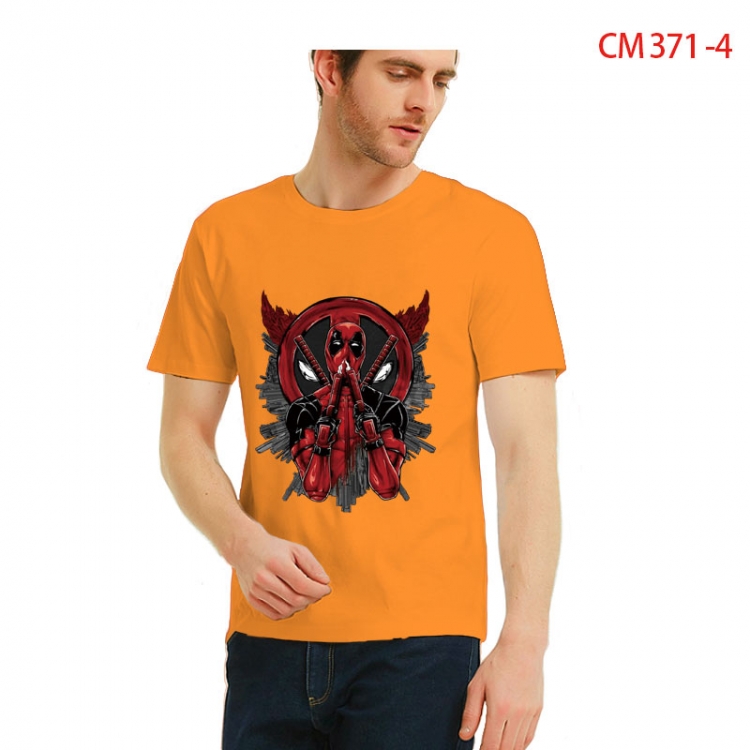 Spiderman Printed short-sleeved cotton T-shirt from S to 3XL   CM 371 4