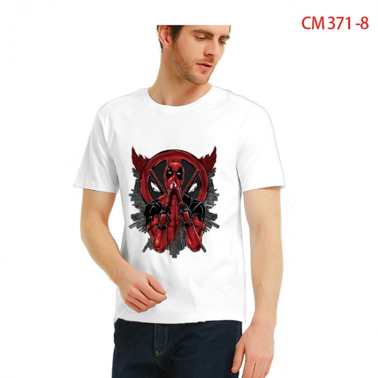 Spiderman Printed short-sleeved cotton T-shirt from S to 3XL  CM 371 8