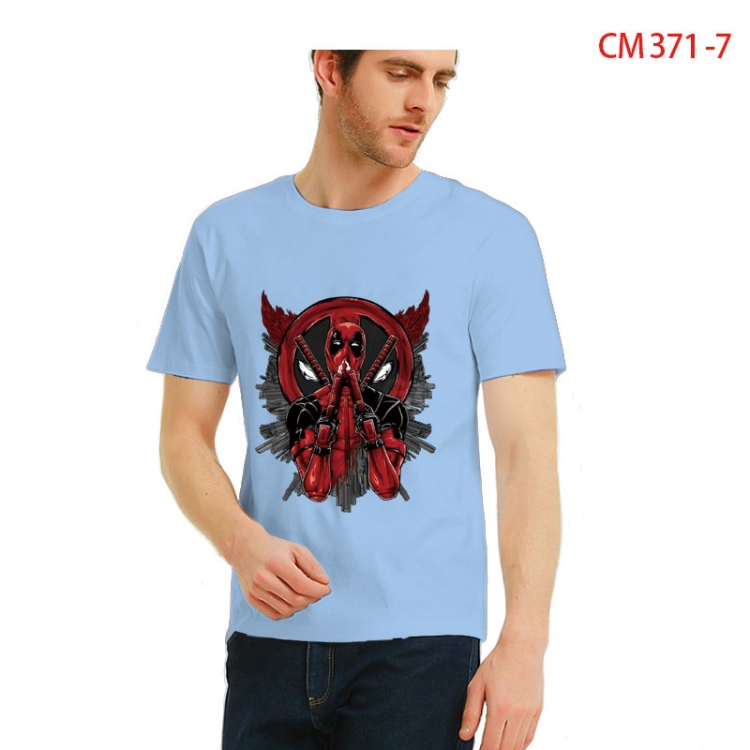 Spiderman Printed short-sleeved cotton T-shirt from S to 3XL  CM 371 7