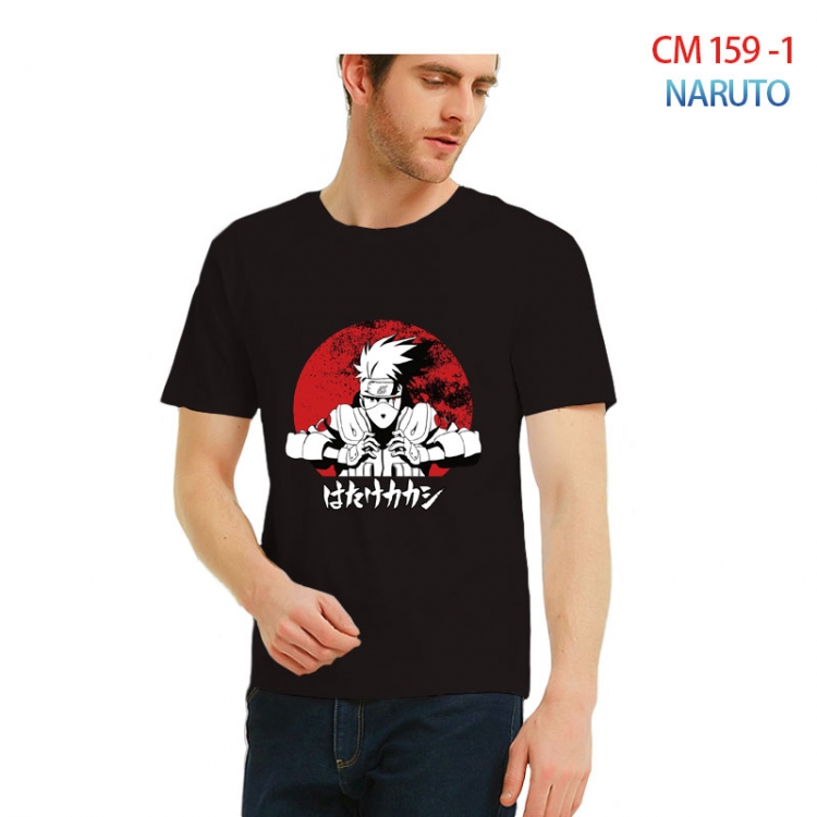 Naruto Printed short-sleeved cotton T-shirt from S to 3XL  CM-159-1