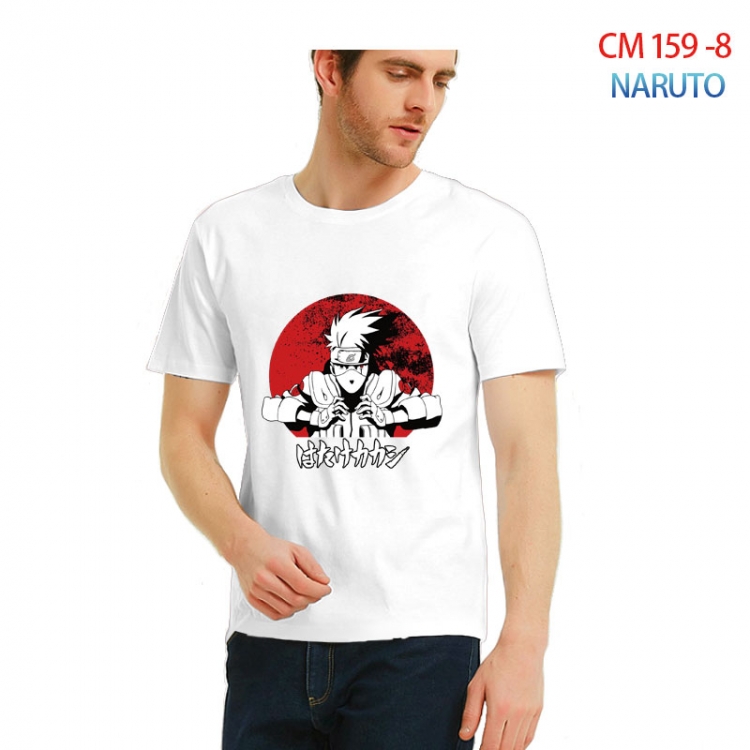 Naruto Printed short-sleeved cotton T-shirt from S to 3XL  CM-159-8