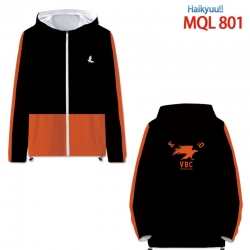 Haikyuu!! Full color coat hood...