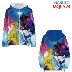 Naruto Full color coat hooded ...