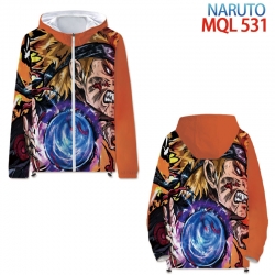 Naruto Full color coat hooded ...