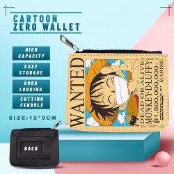 One Piece  PU storage bag card...