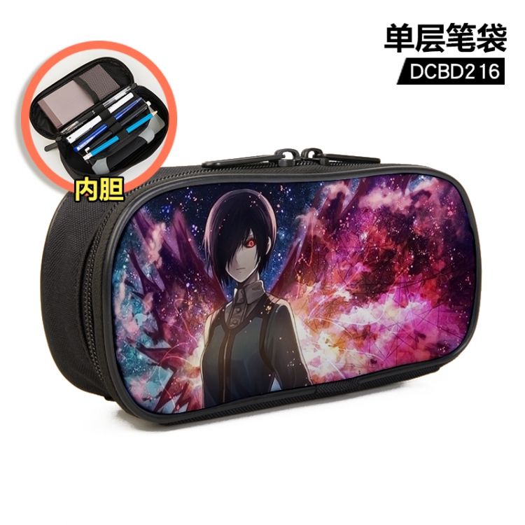 Tokyo Ghoul Anime single layer waterproof pen case 25X7X12CM DCBD216