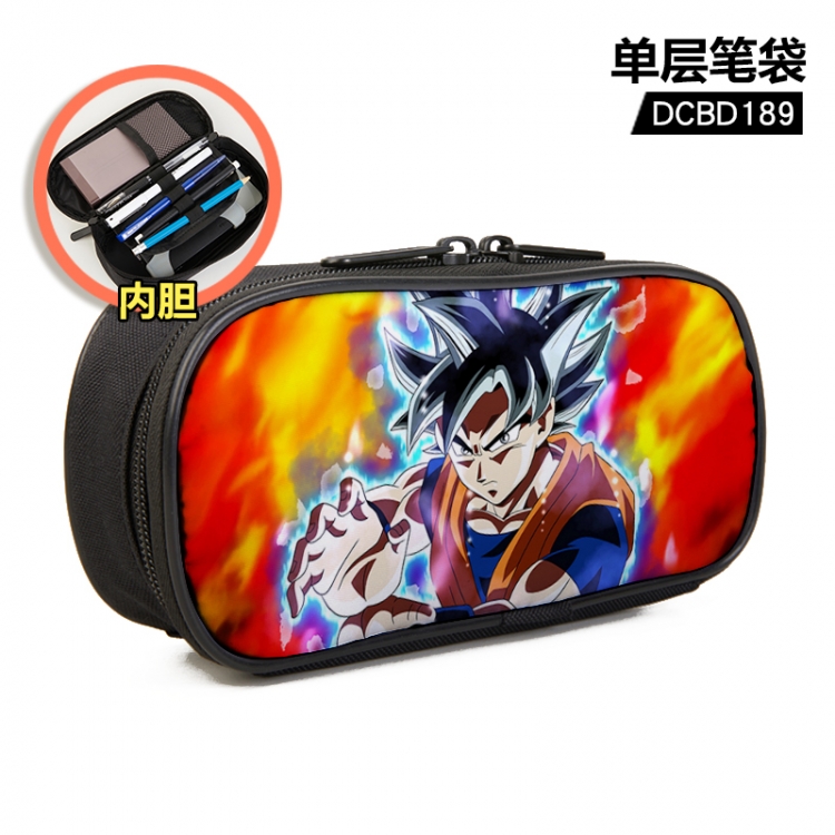 DRAGON BALL Anime single layer waterproof pen case 25X7X12CM DCBD189