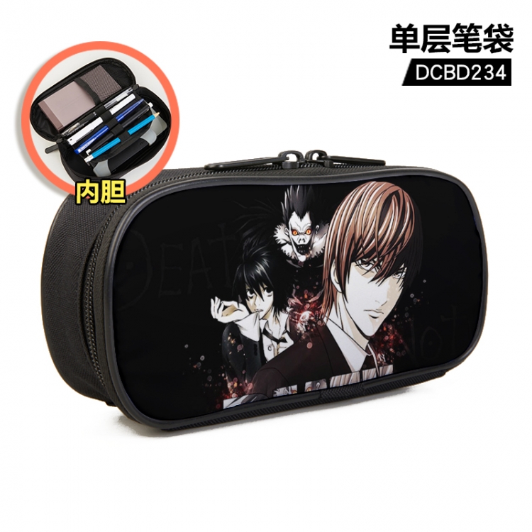 Death note Anime single layer waterproof pen case 25X7X12CM DCBD234