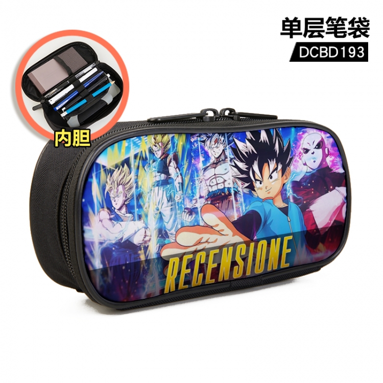 DRAGON BALL Anime single layer waterproof pen case 25X7X12CM DCBD193