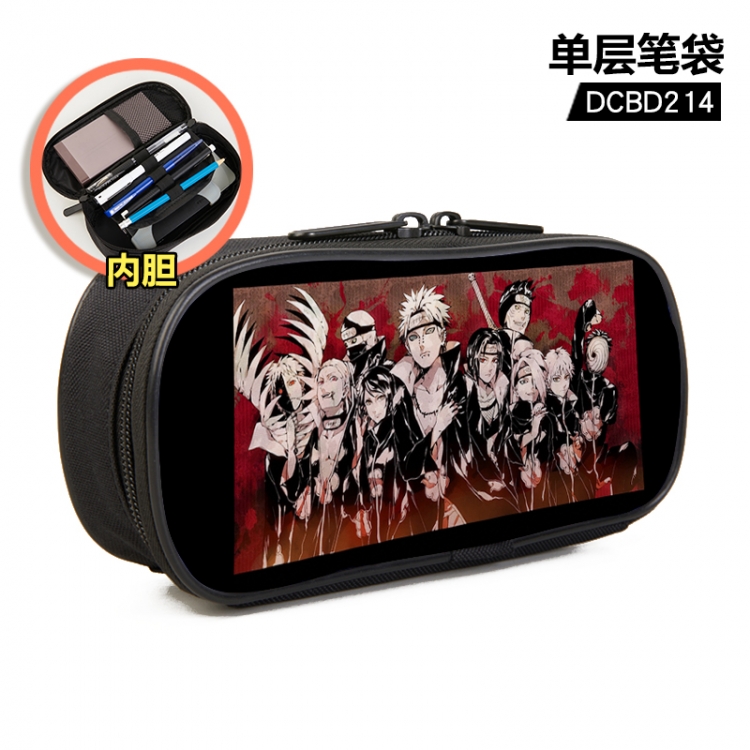 Naruto Anime single layer waterproof pen case 25X7X12CM DCBD214