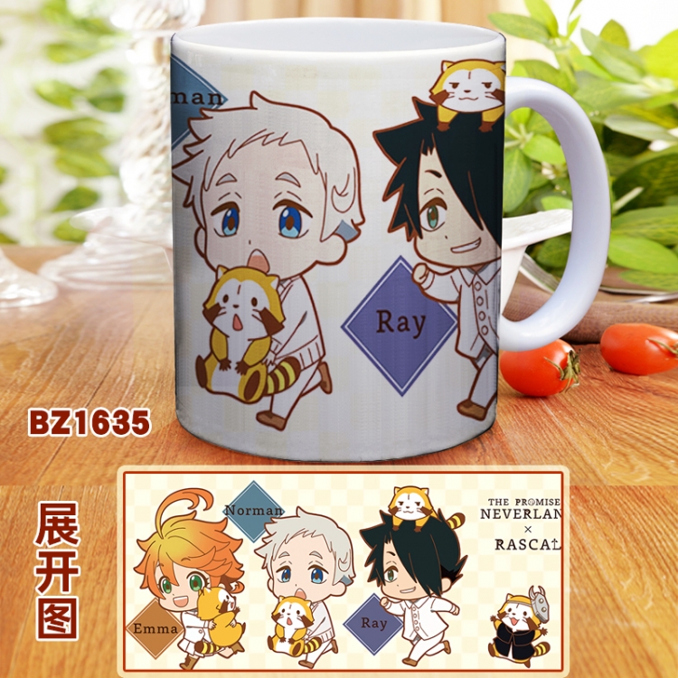 The Promised Neverland Full color printed mug Cup Kettle BZ1635