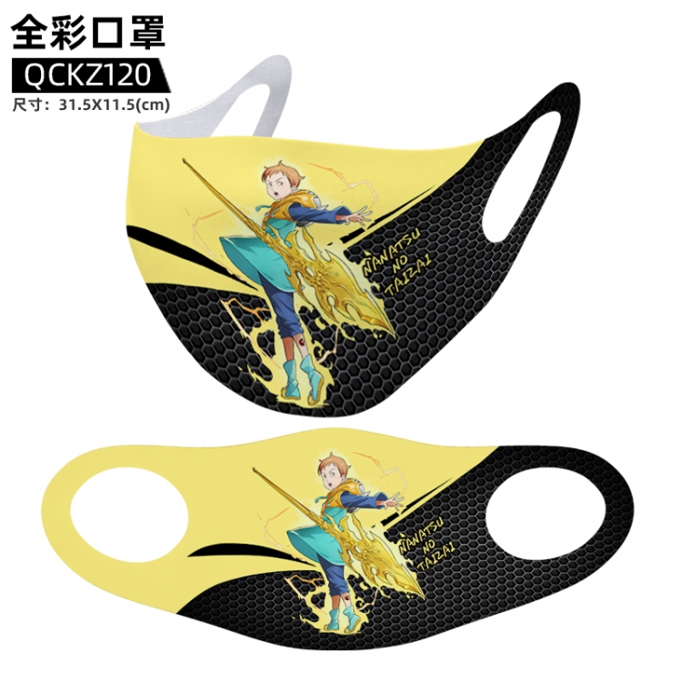 The Seven Deadly Sins  full color mask 31.5X11.5cm price for 5 pcs QCKZ120