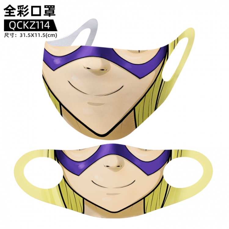 My Hero Academia full color mask 31.5X11.5cm price for 5 pcs QCKZ114