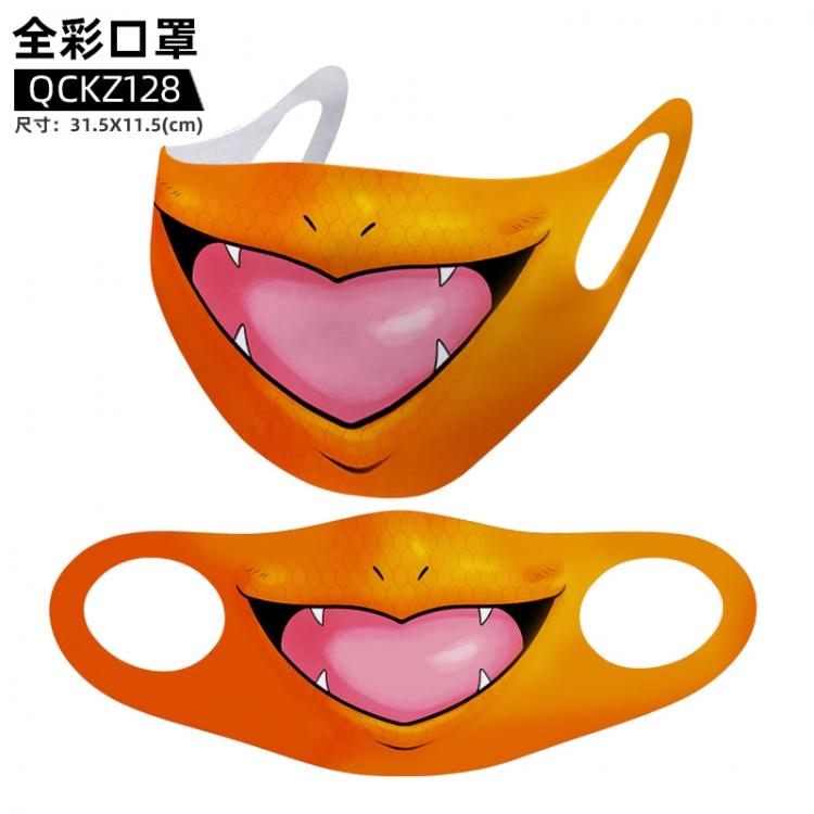 Pokemon  full color mask 31.5X11.5cm price for 5 pcs QCKZ128