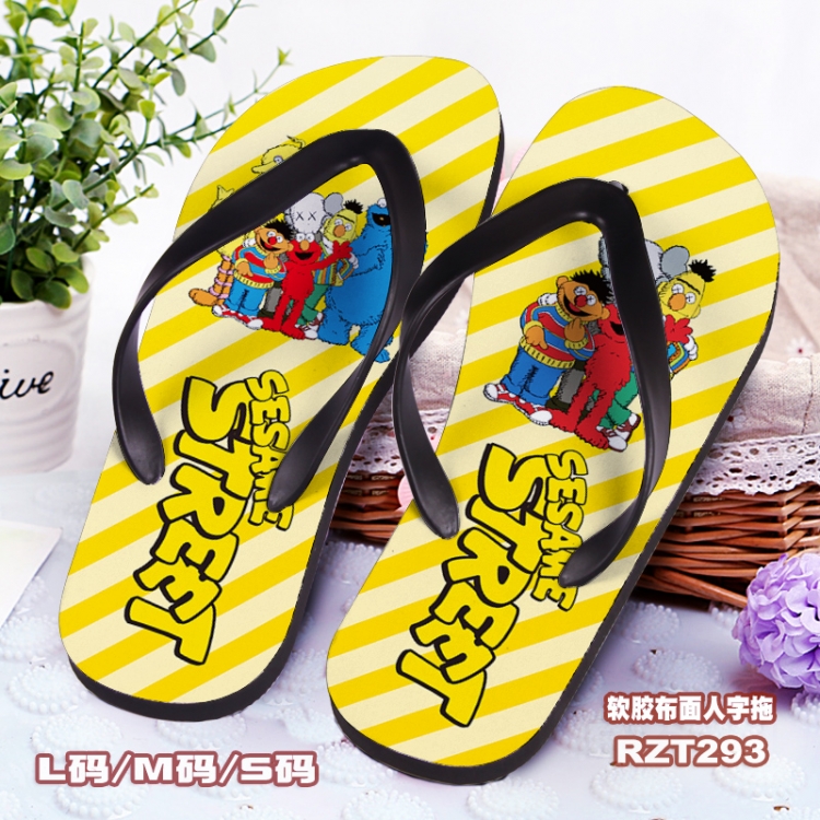 Sesame Street Cloth surface Flip-flops slipper S.M.L  RZT293