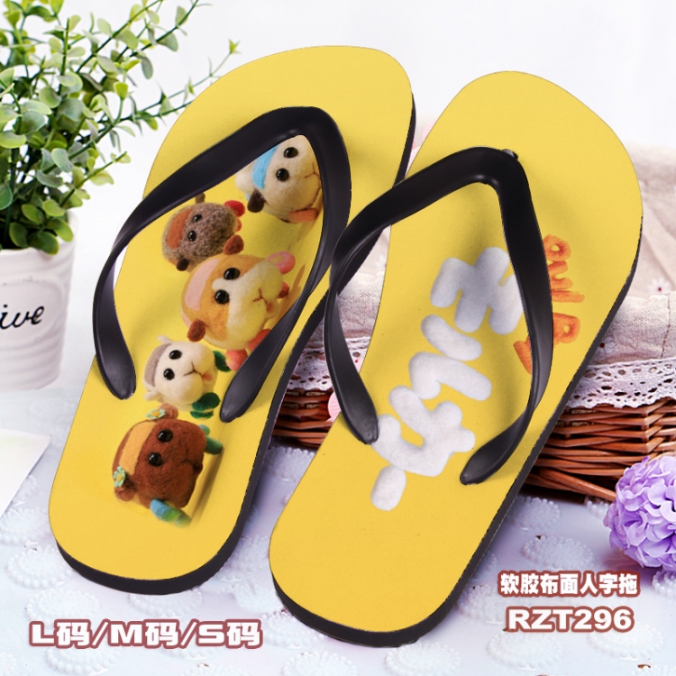 PUI PUI Cloth surface Flip-flops slipper S.M.L  RZT296