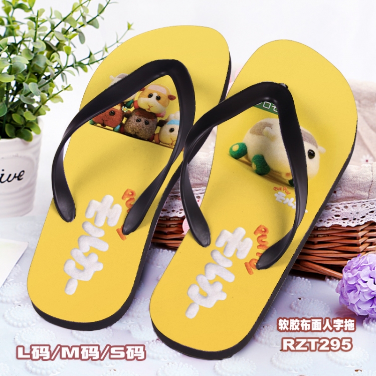 PUI PUI Cloth surface Flip-flops slipper S.M.L  RZT295