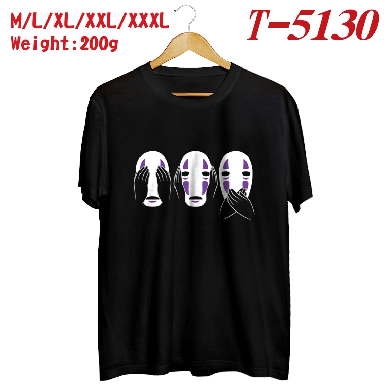 TOTORO Anime digital printed cotton T-shirt T-5130