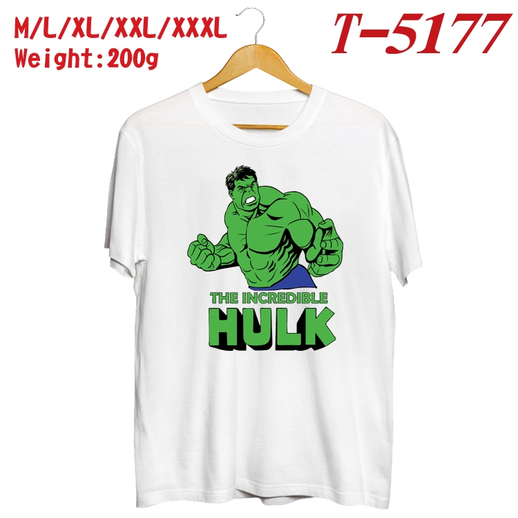 Marvel Anime digital printed cotton T-shirt T-5177