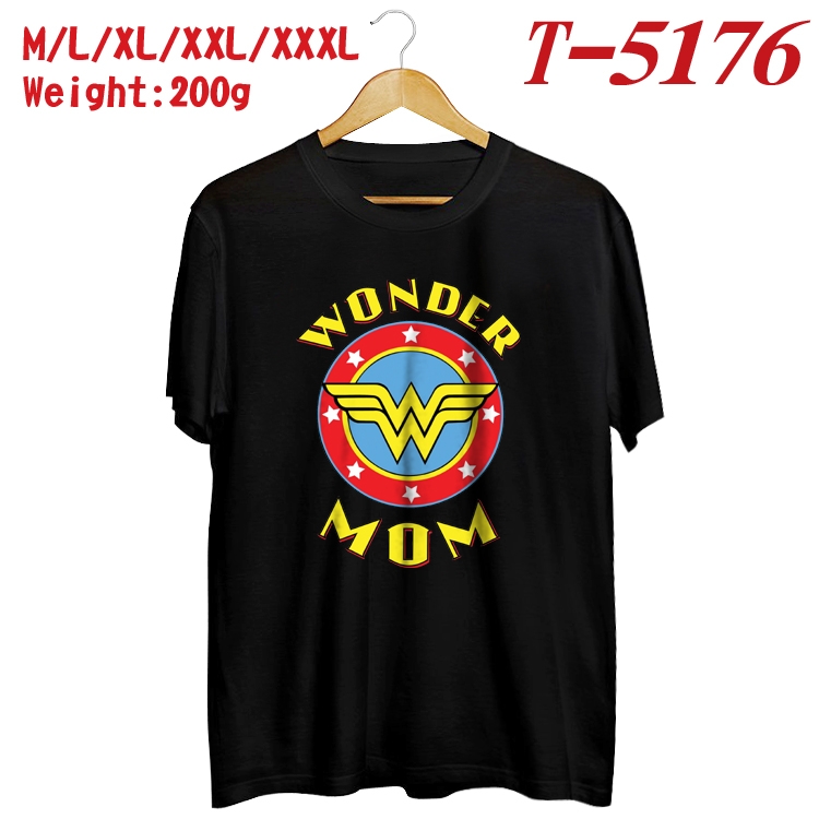 Marvel Anime digital printed cotton T-shirt T-5176