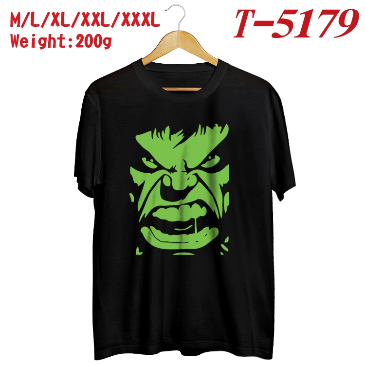 Marvel Anime digital printed cotton T-shirt T-5179