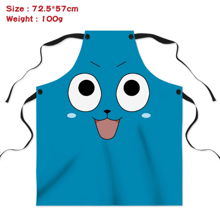 Fairy tail Anime creative digital printing apron Style 1