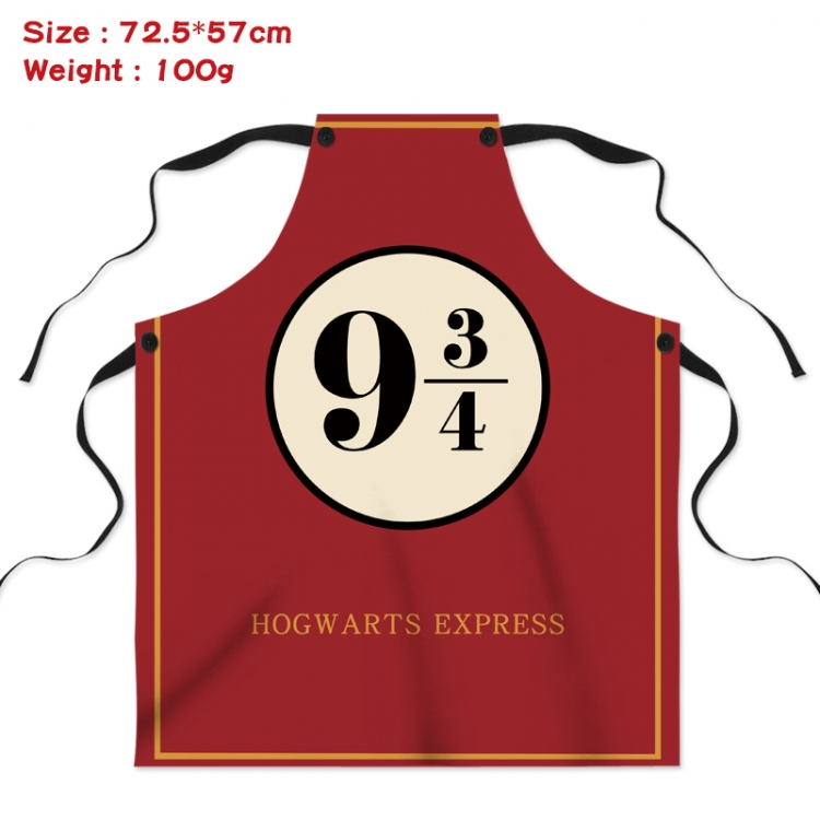 Harry Potter Anime creative digital printing apron Style 1