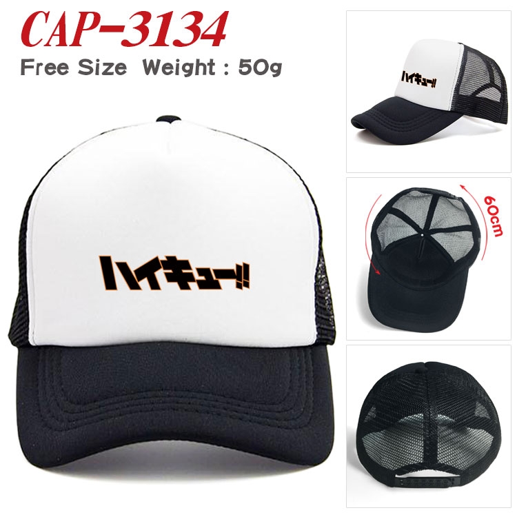 Haikyuu!! Anime print outdoor leisure cap CAP3134