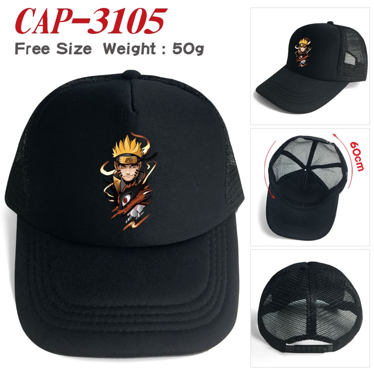 Naruto Anime print outdoor leisure cap CAP3105